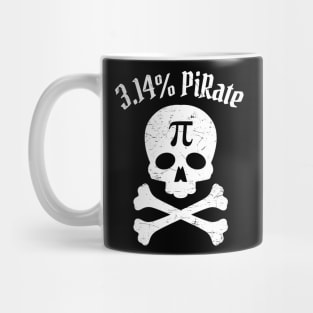 Pi Day, Pi Number, Cute Jolly Roger Pi Day Gift Mug